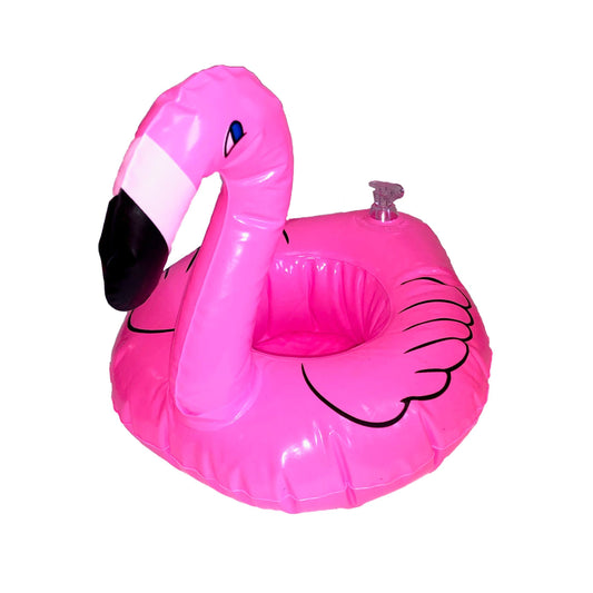 Pink Flamingo / Inflatable Pool Cup Holder - Route One Apparel