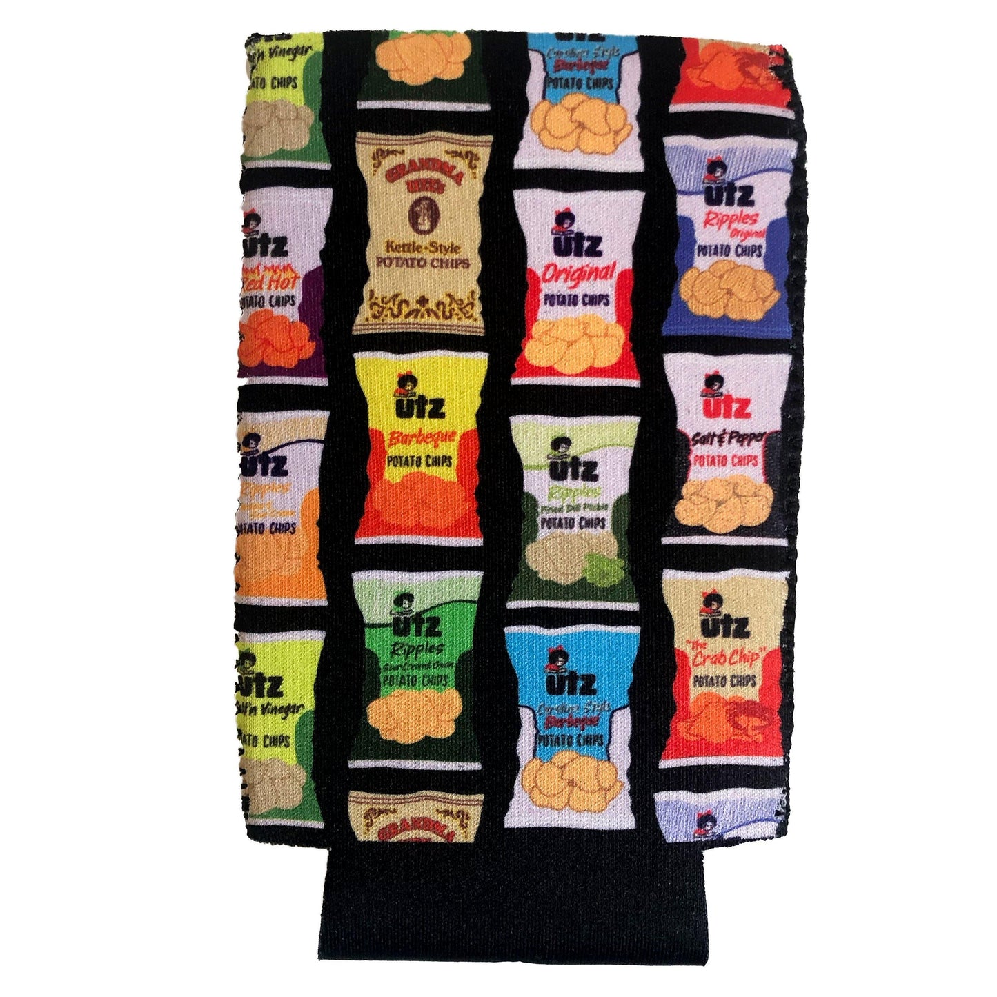 Utz Chip Bags Pattern / Slim Can Cooler - Route One Apparel