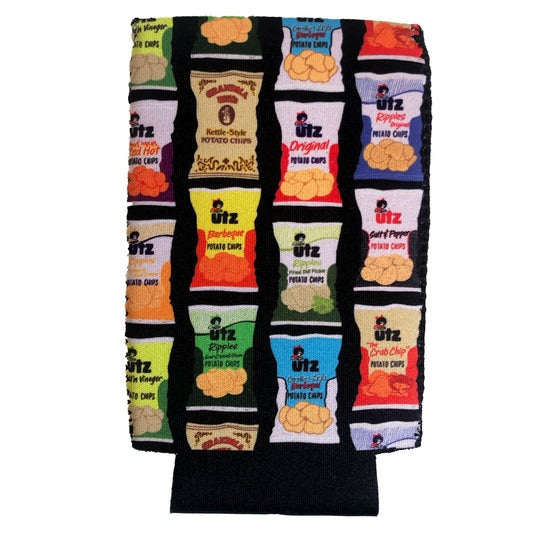 Utz Chip Bags Pattern / Slim Can Cooler - Route One Apparel