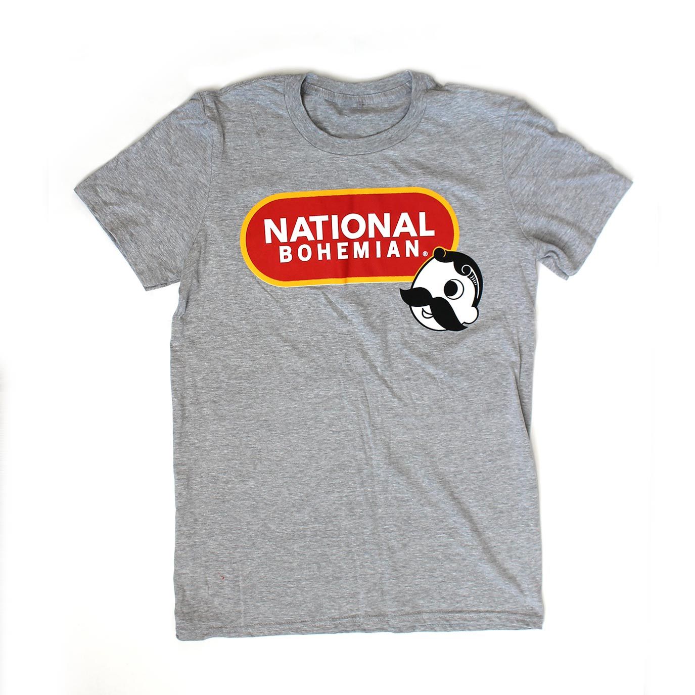 National Bohemian Beer (Heather Grey) / Shirt - Route One Apparel