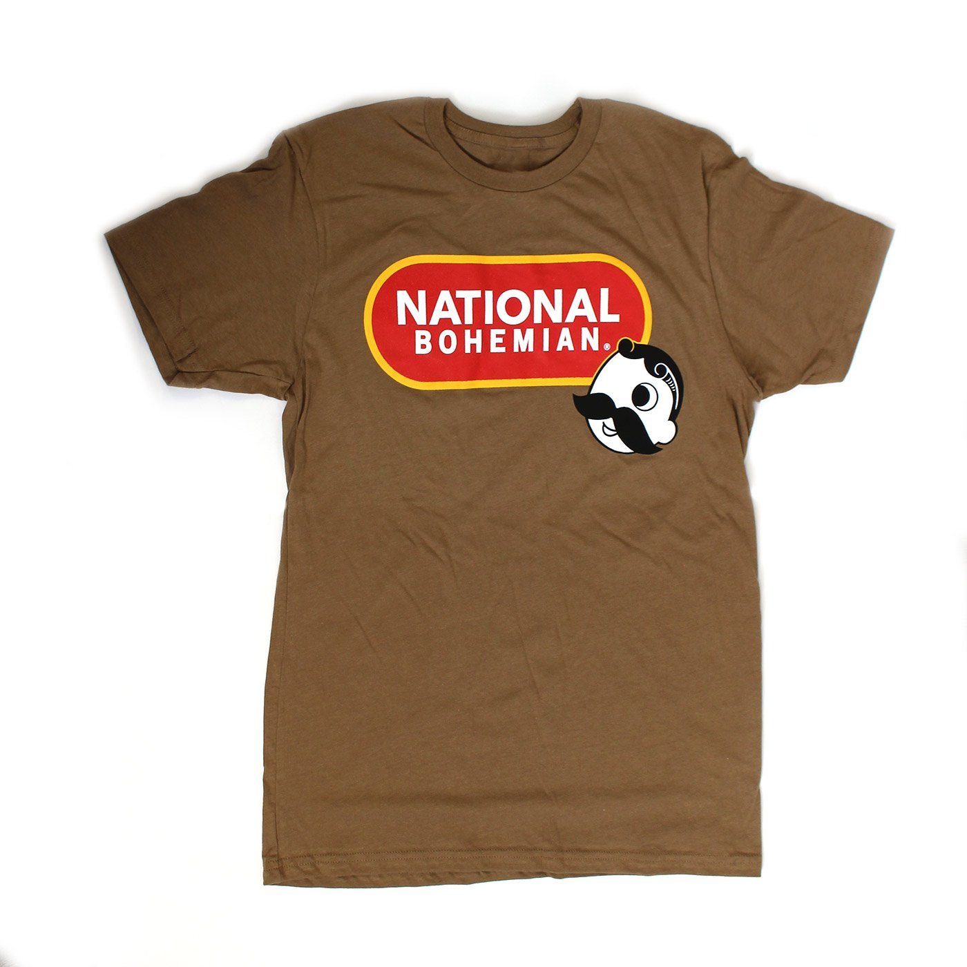 National Bohemian Beer (Coyote Brown) / Shirt - Route One Apparel