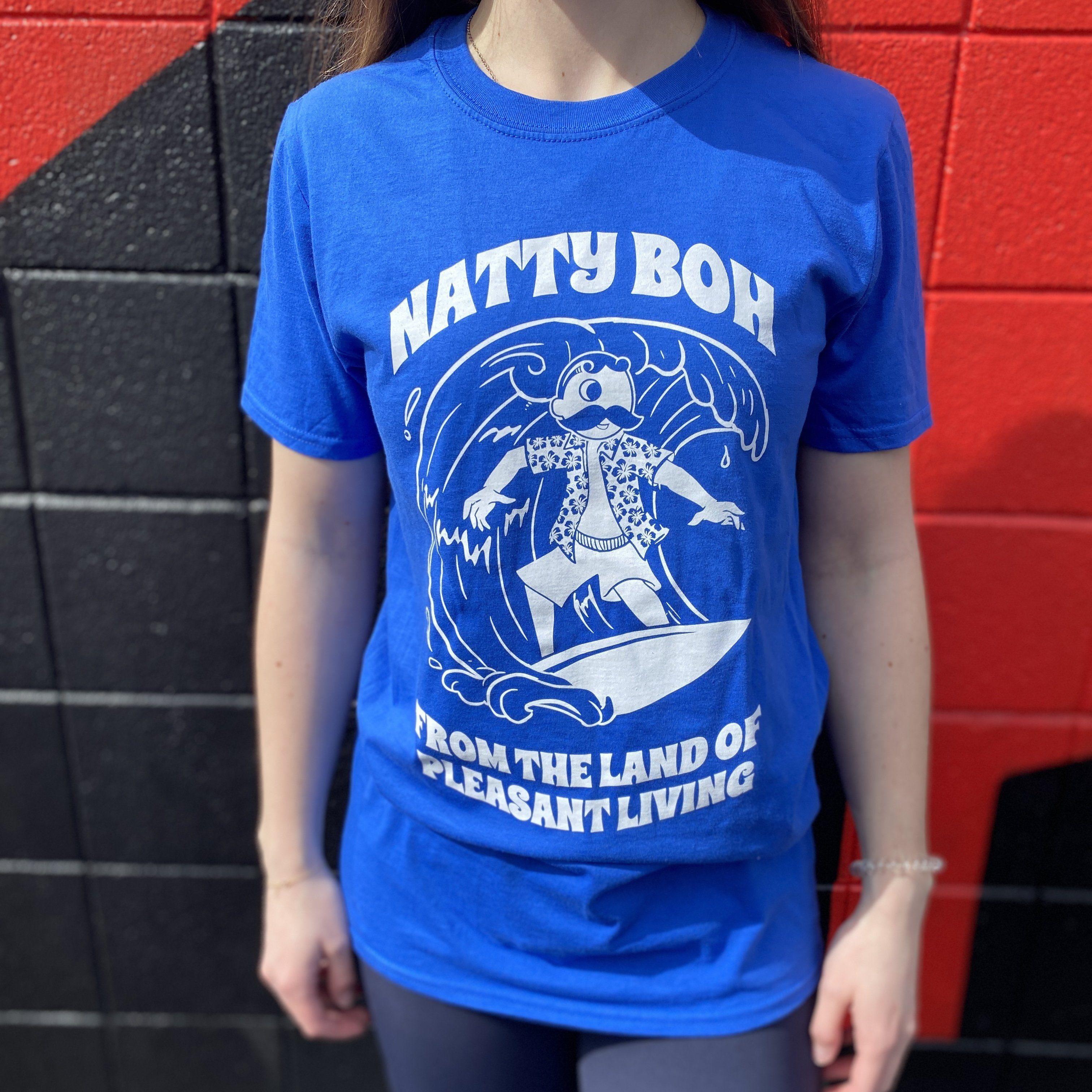 Pleasant Living Natty Boh Surfer / Shirt - Route One Apparel