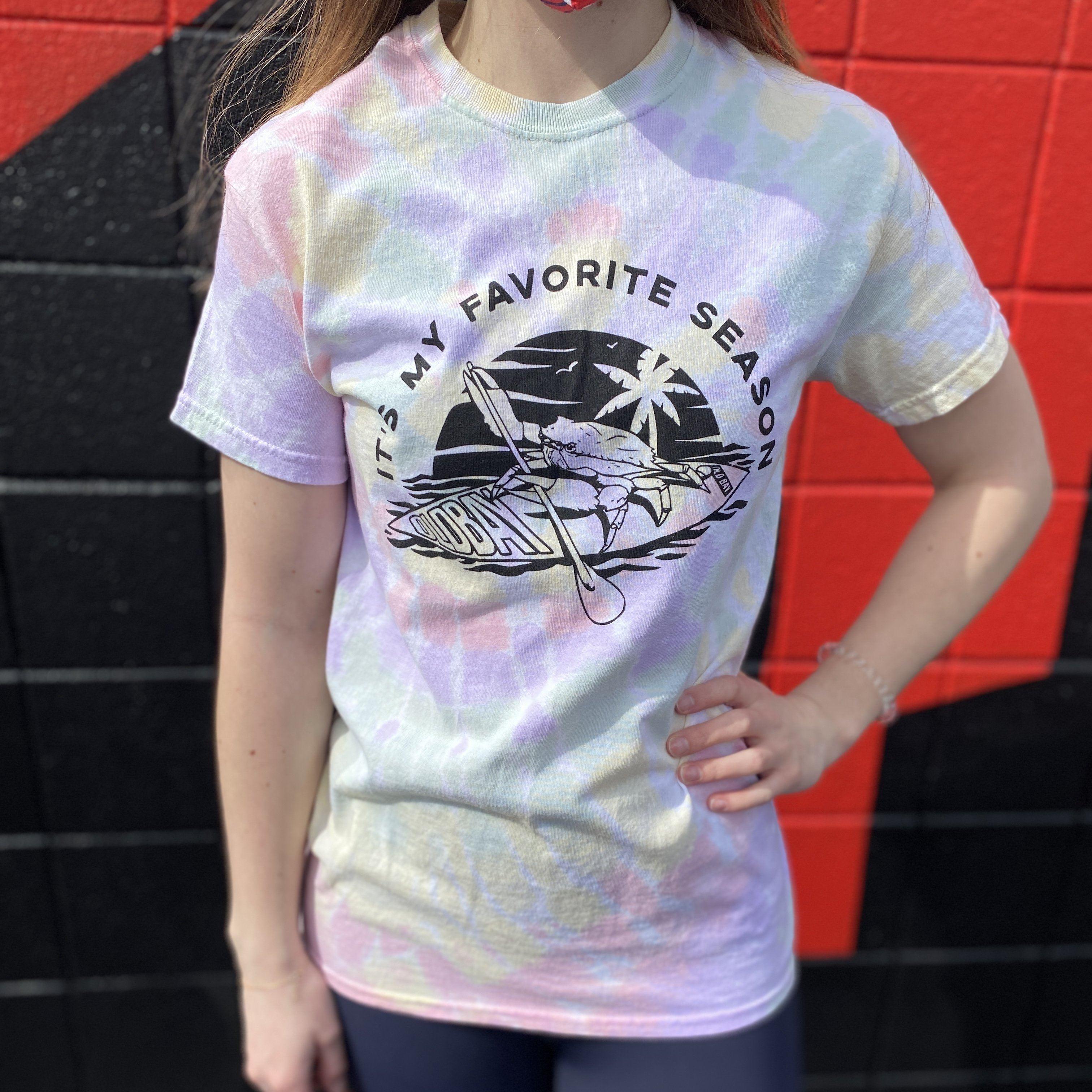 Old Bay Crab's Favorite Season (Tie Dye) / Shirt - Route One Apparel