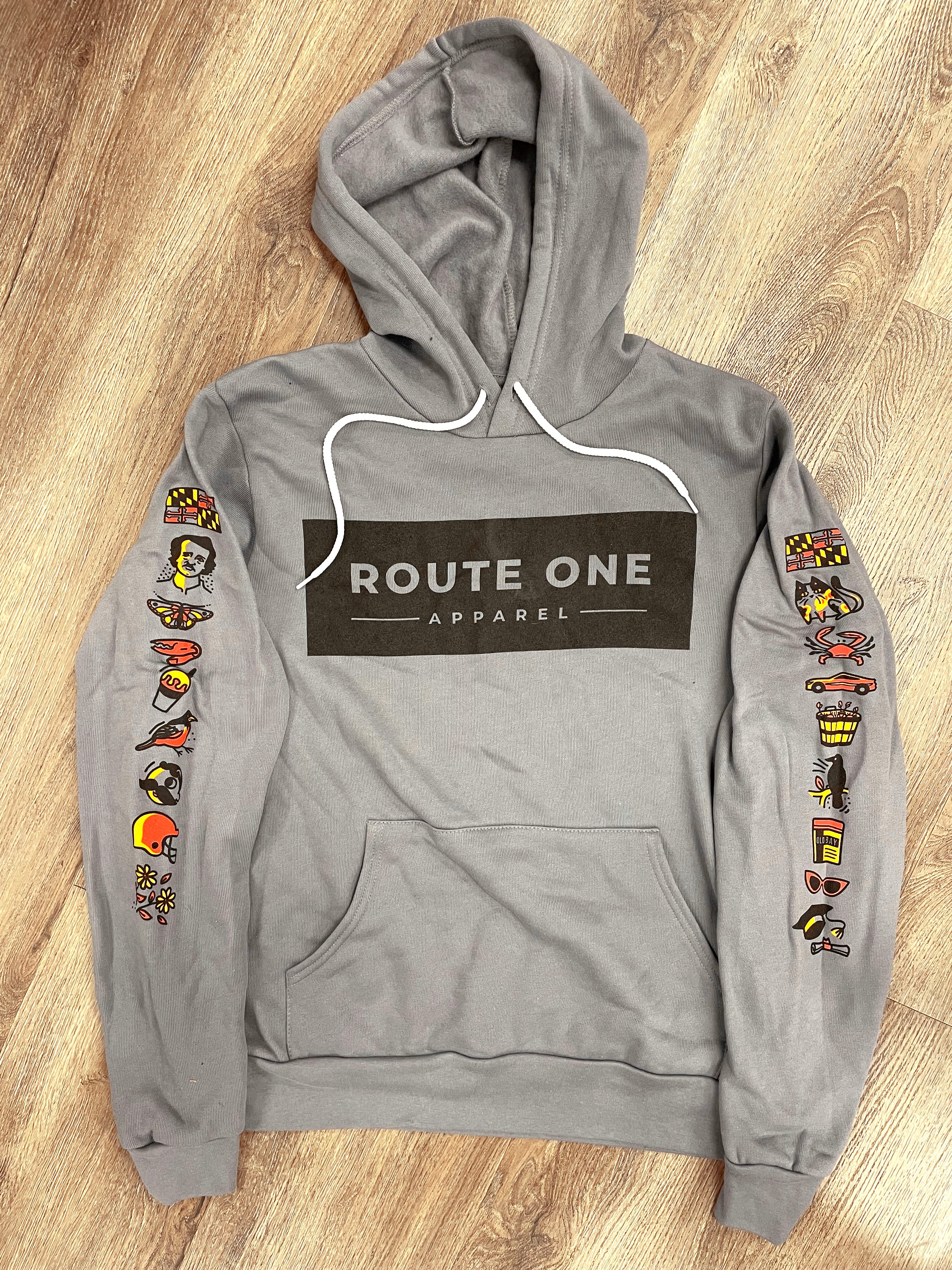 Maryland Statements - Route One Apparel (Storm) / Hoodie - Route One Apparel
