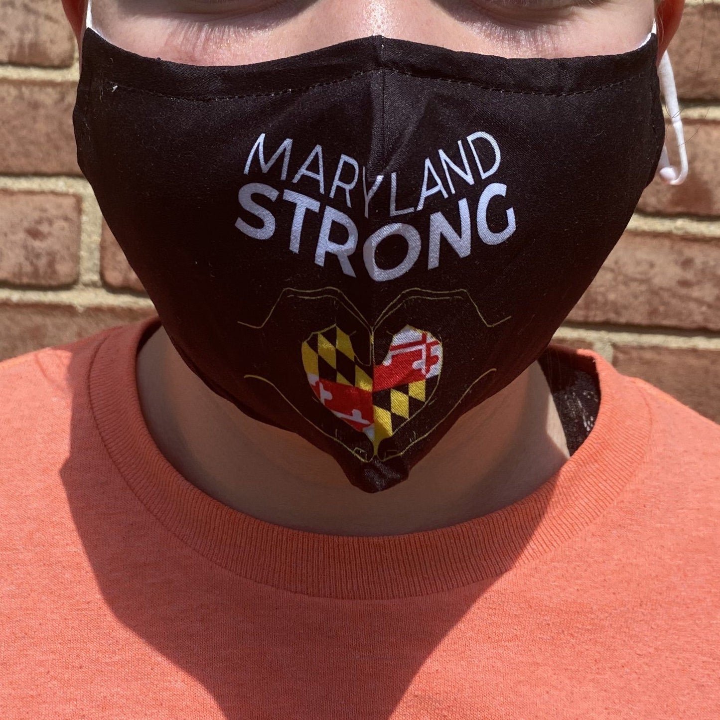 Maryland Strong (Black) / Face Mask - Route One Apparel
