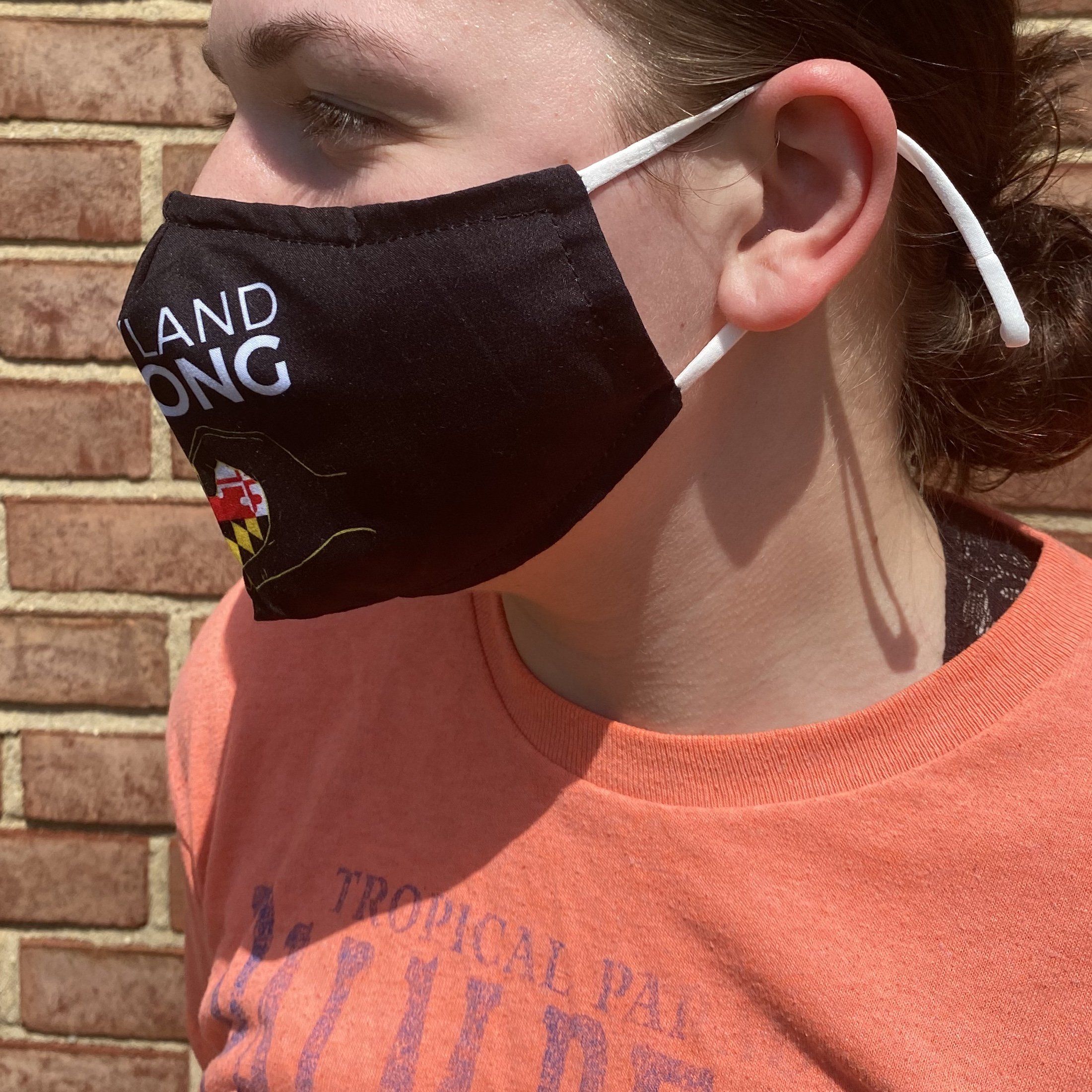 Maryland Strong (Black) / Face Mask - Route One Apparel