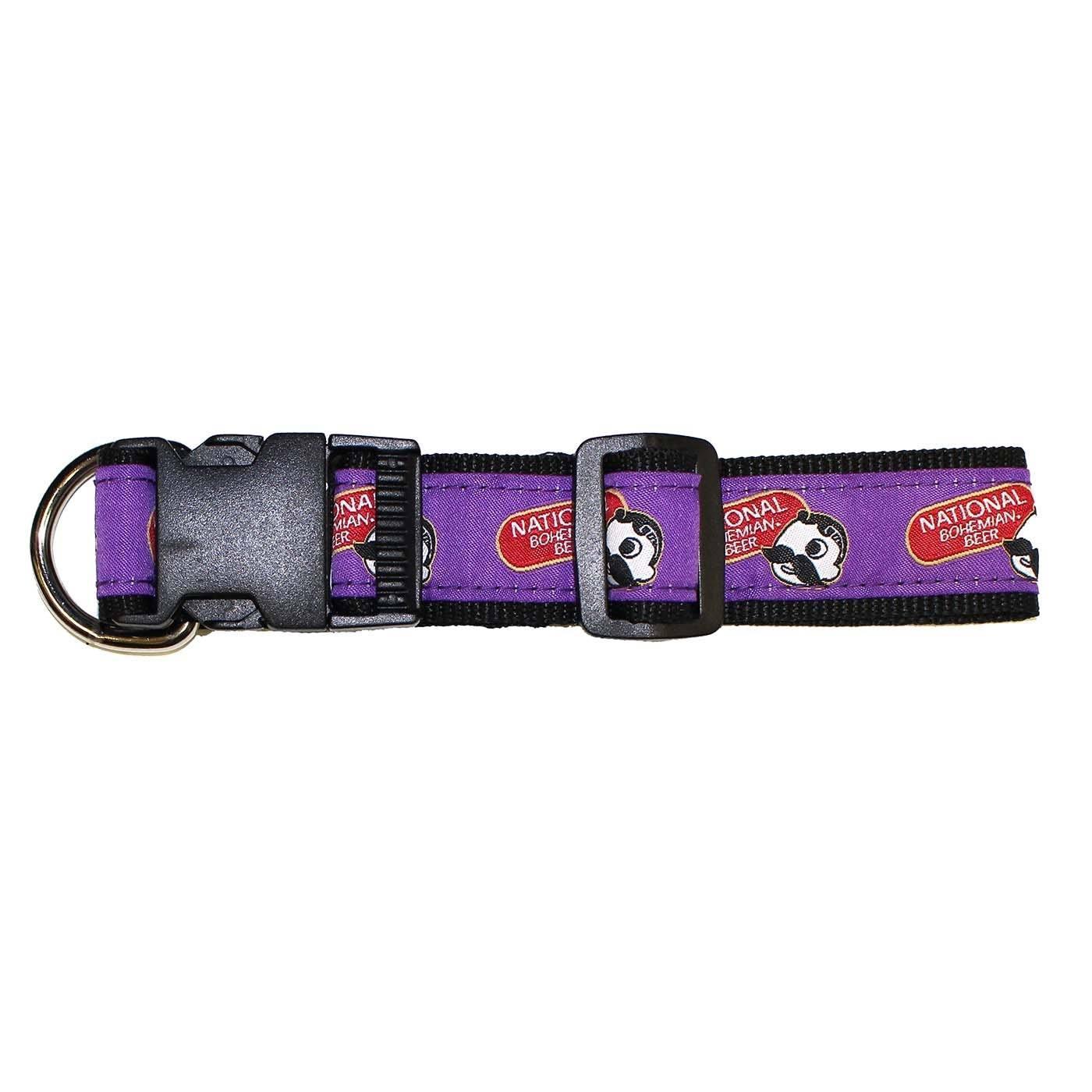 National Bohemian Beer (Purple) / Dog Collar - Route One Apparel