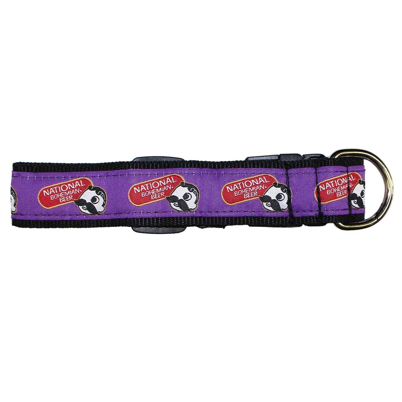 National Bohemian Beer (Purple) / Dog Collar - Route One Apparel
