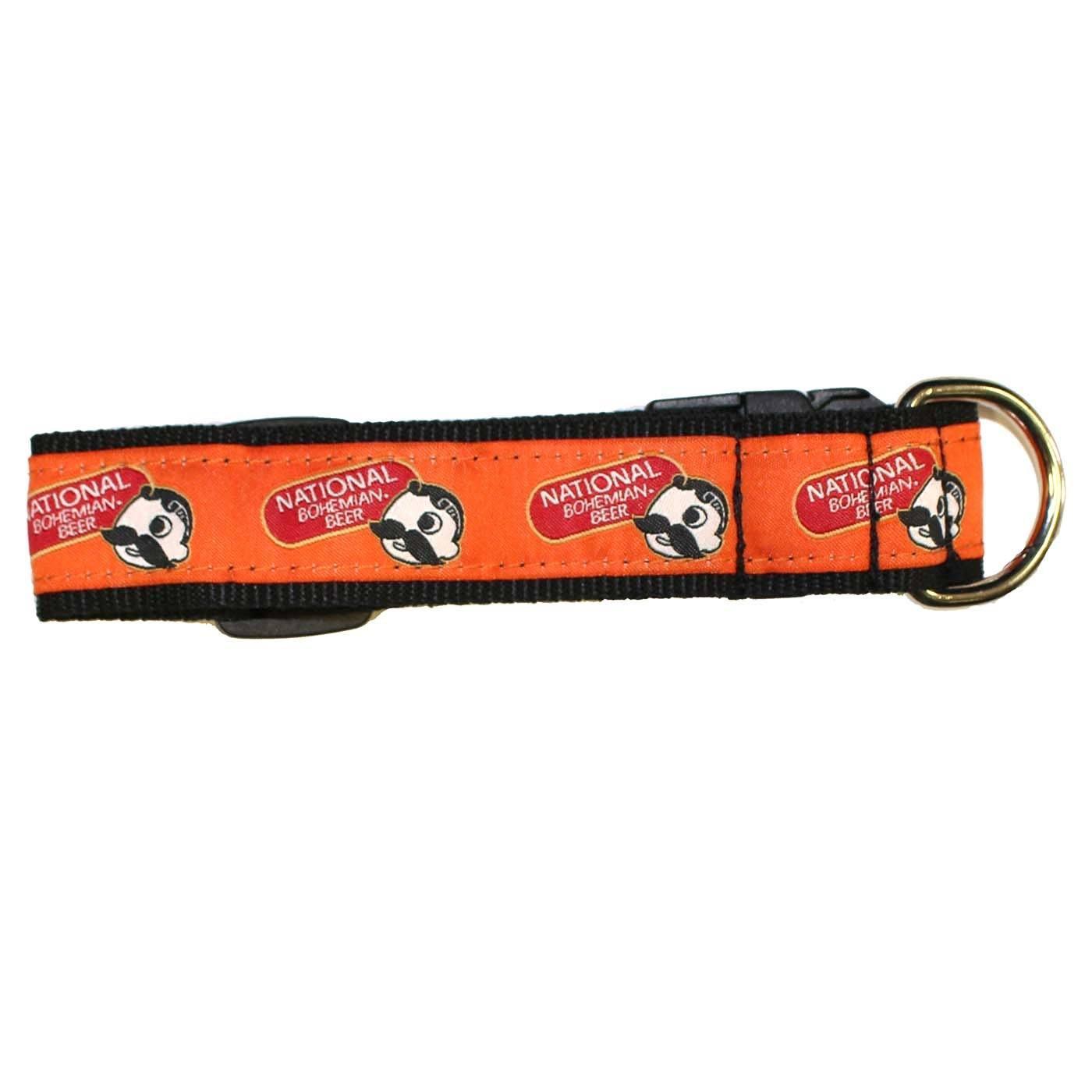 National Bohemian Beer (Orange) / Dog Collar - Route One Apparel