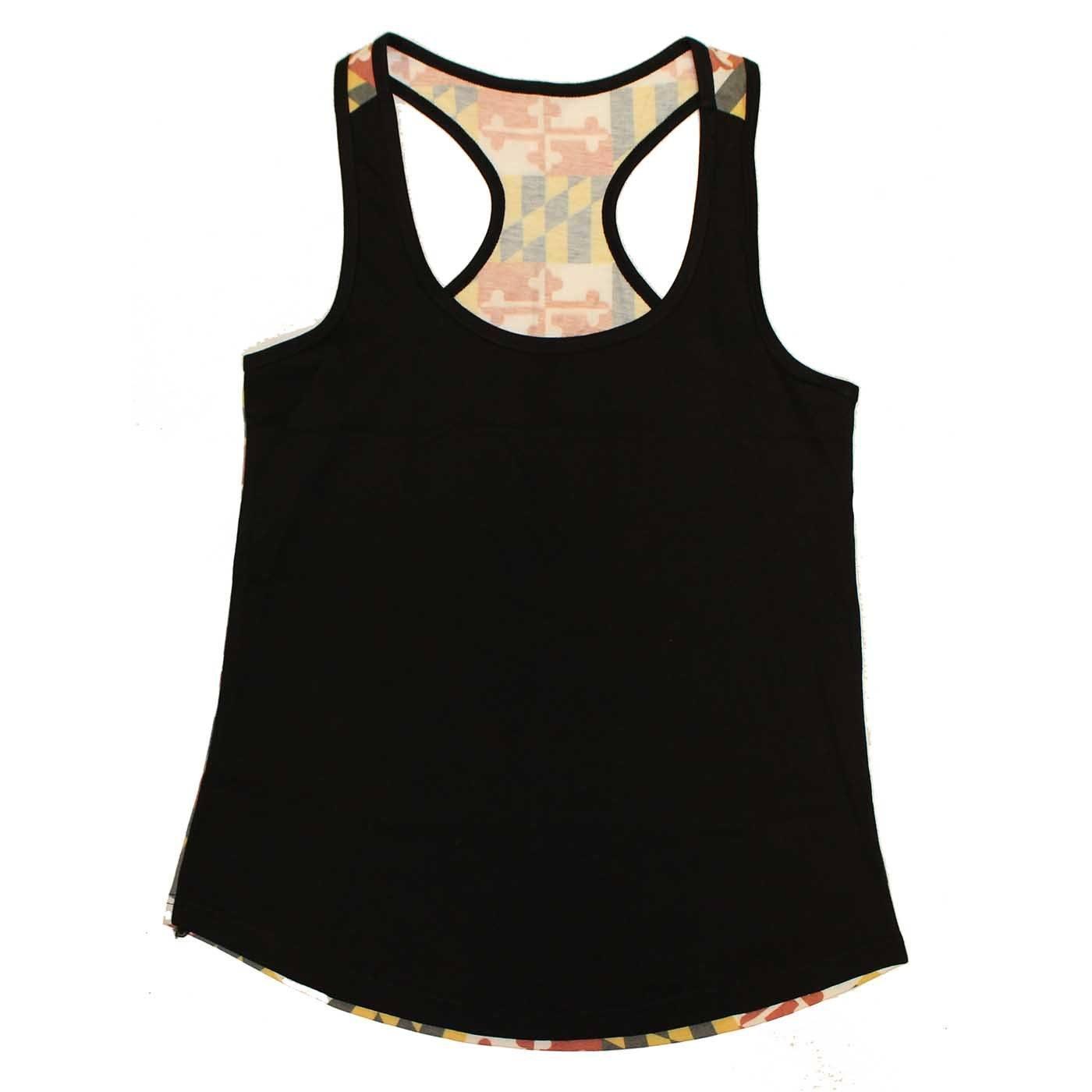 Maryland Flag (Black Side) / Tank - Route One Apparel