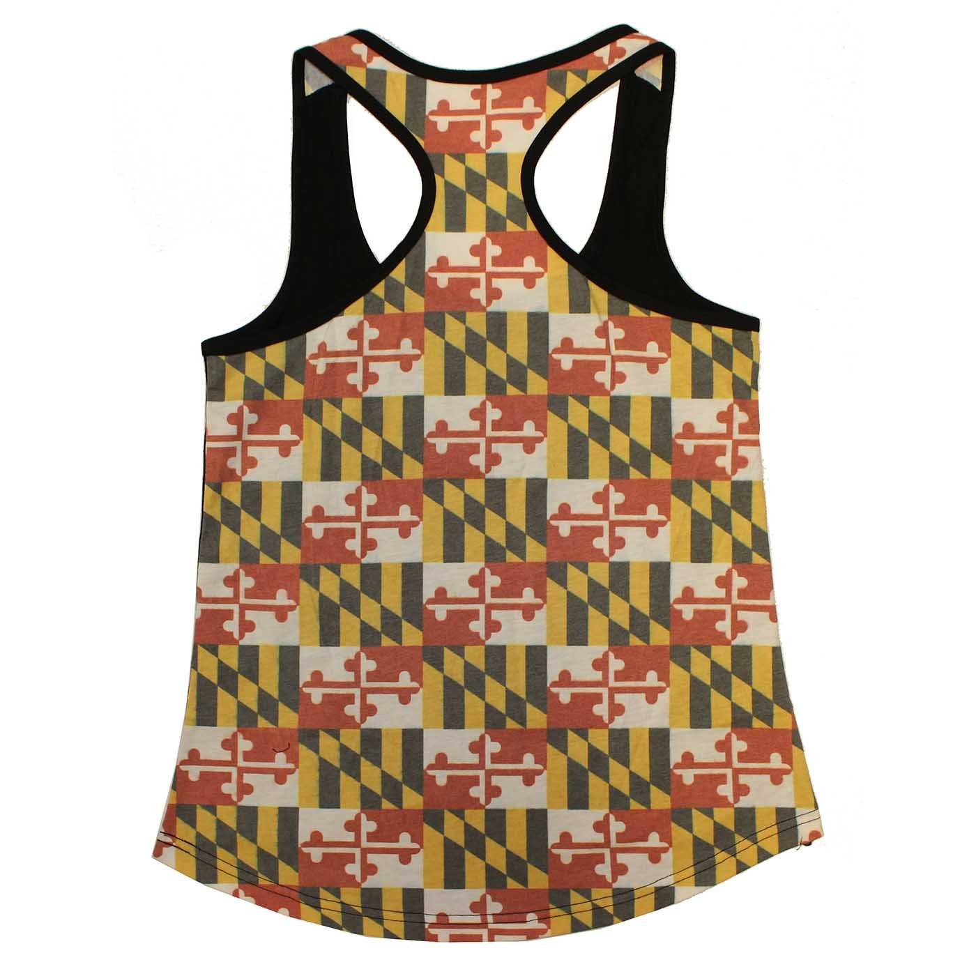 Maryland Flag (Black Side) / Tank - Route One Apparel