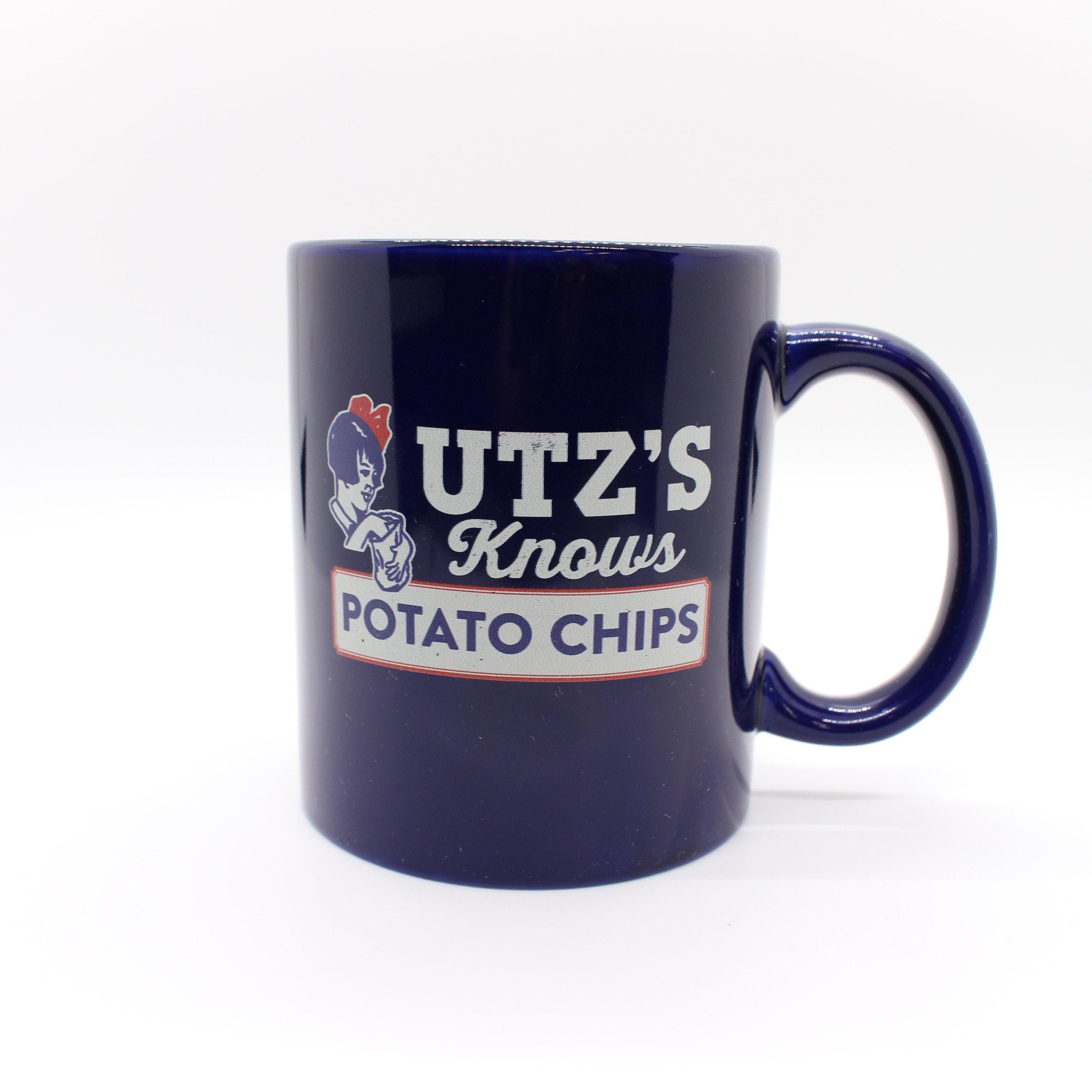 Utz's Knows Potato Chips (Blue) / Mug - Route One Apparel