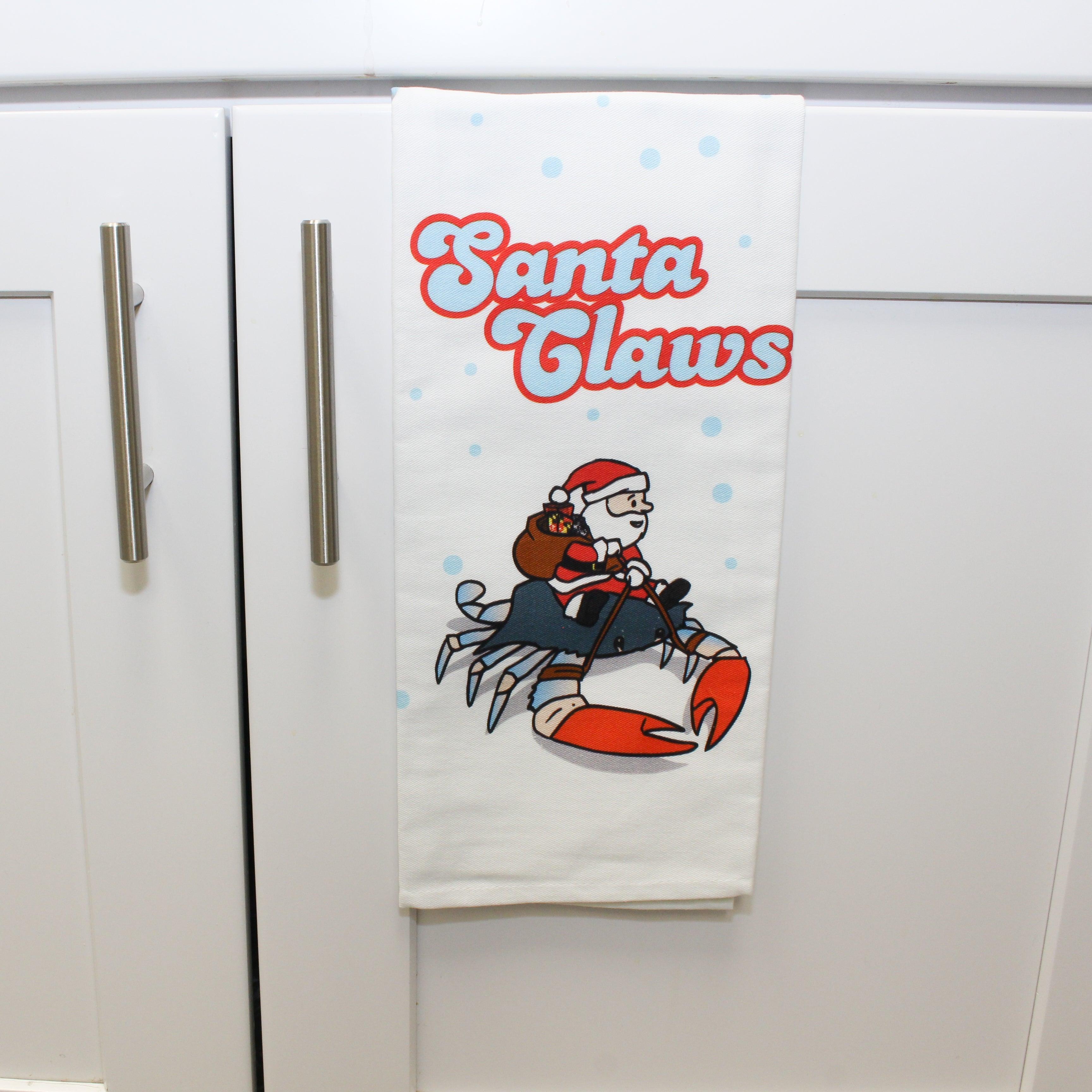 Santa Claws / Kitchen Towel - Route One Apparel