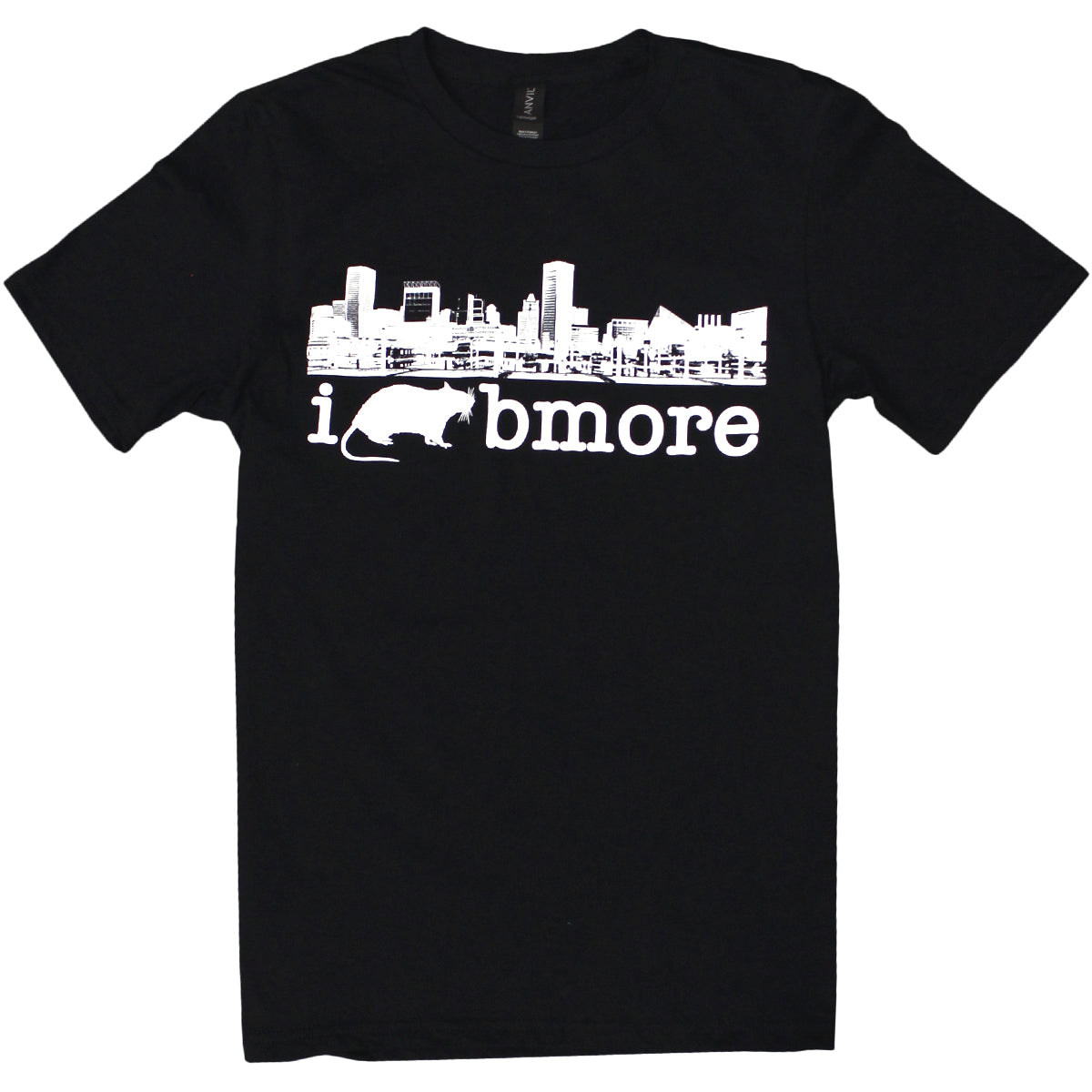 I Rat Bmore (Black) / Shirt - Route One Apparel