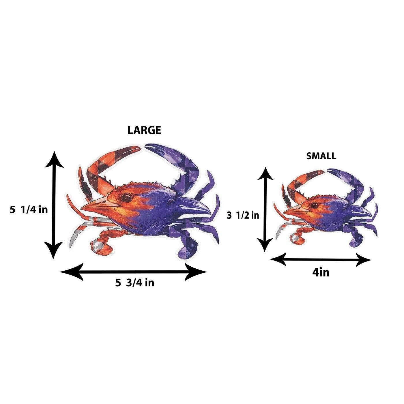 Baltimore Birds Crab / Sticker - Route One Apparel