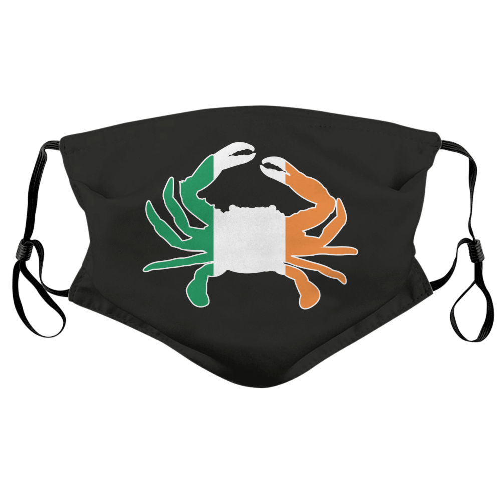 Irish Crab (Black) / Face Mask - Route One Apparel