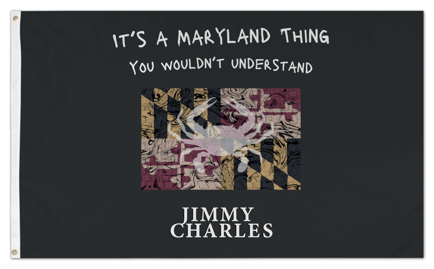 *PRE-ORDER* EP Cover - It's A Maryland Thing (Black) / Flag - Route One Apparel