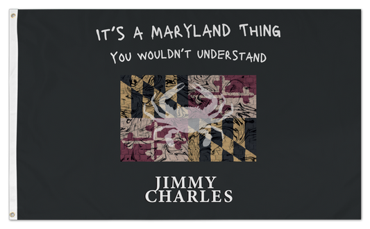*PRE-ORDER* EP Cover - It's A Maryland Thing (Black) / Flag - Route One Apparel