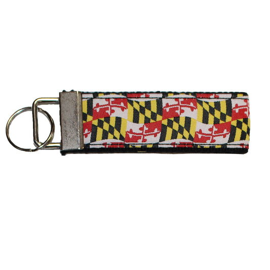 Waving Maryland Flag / Key Chain - Route One Apparel