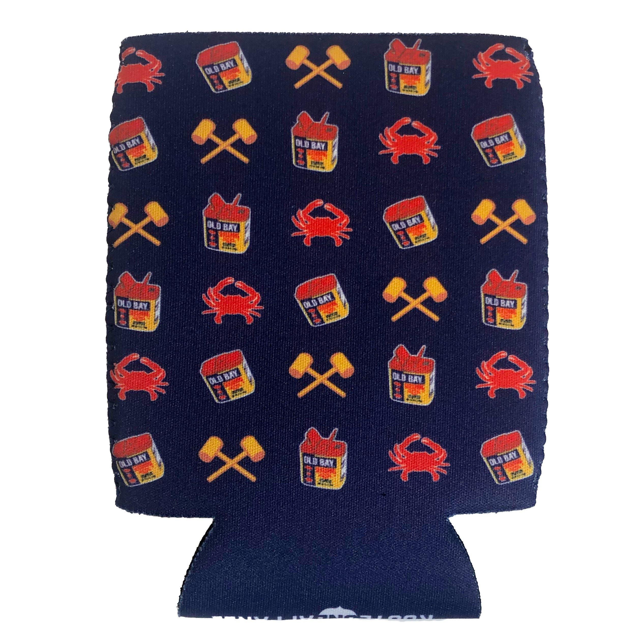 Crab, Mallet & Old Bay / Can Cooler - Route One Apparel