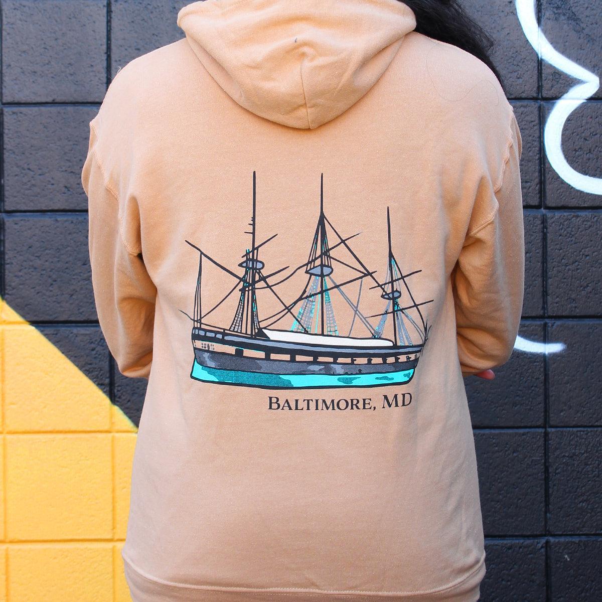 Keep Maryland Iconic - Constellation (Old Gold) / Hoodie - Route One Apparel