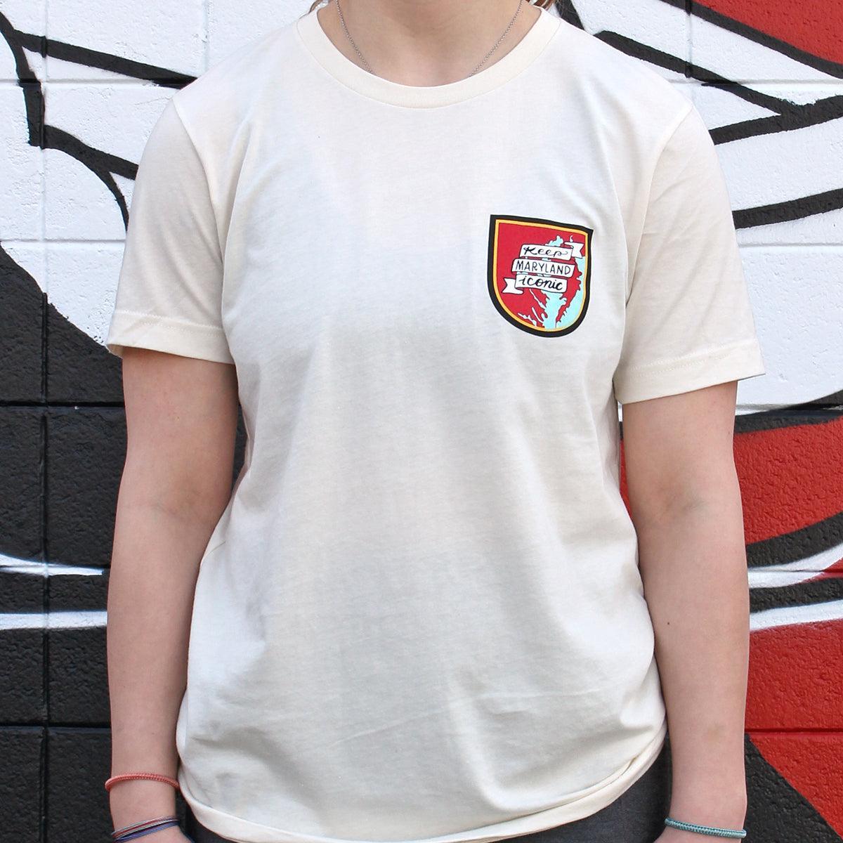 Keep Maryland Iconic - Chesapeake (Natural) / Shirt - Route One Apparel