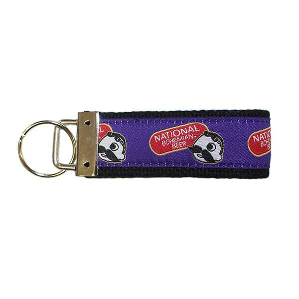 National Bohemian Beer (Purple) / Key Chain - Route One Apparel
