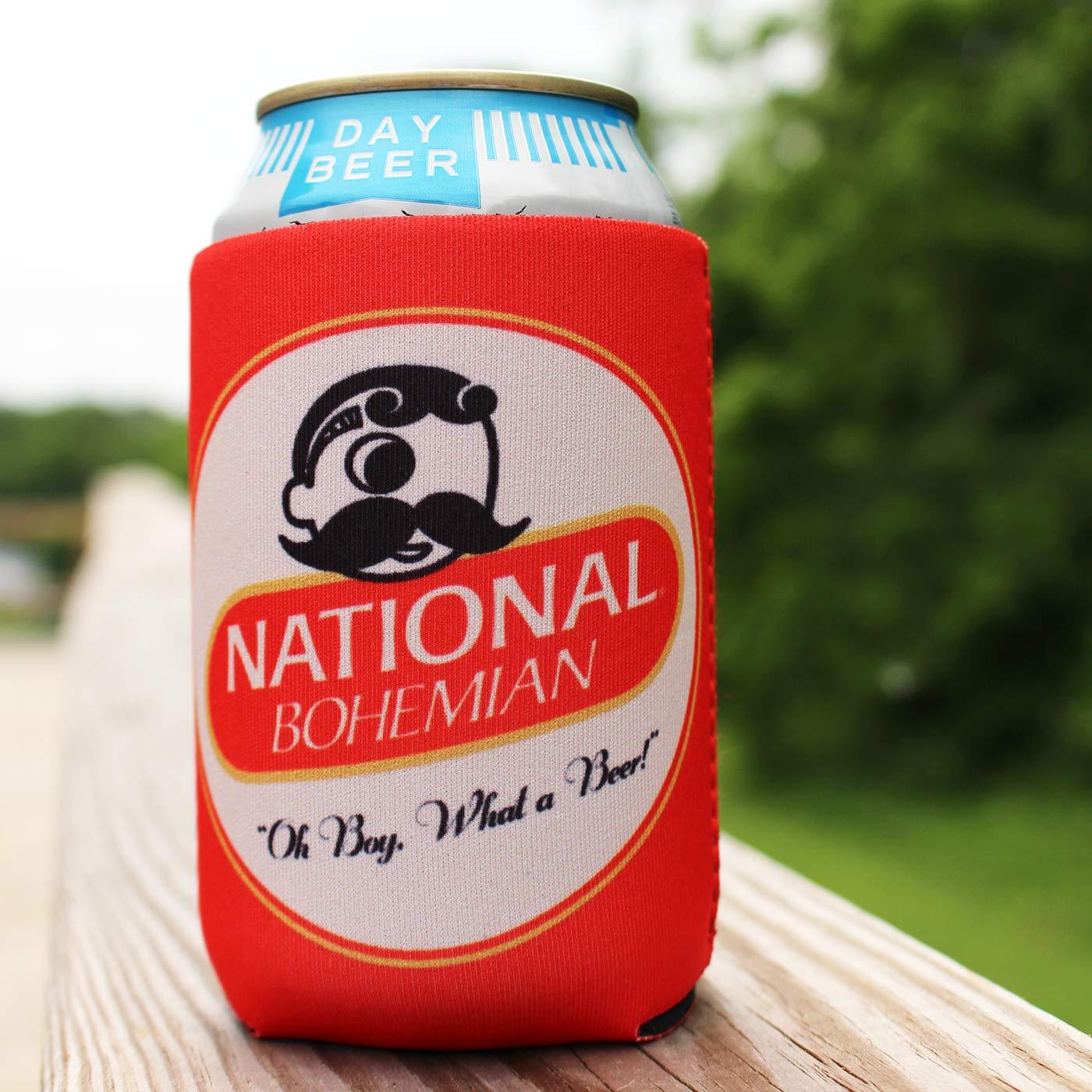 National Bohemian Retro (Red) / Can Cooler - Route One Apparel