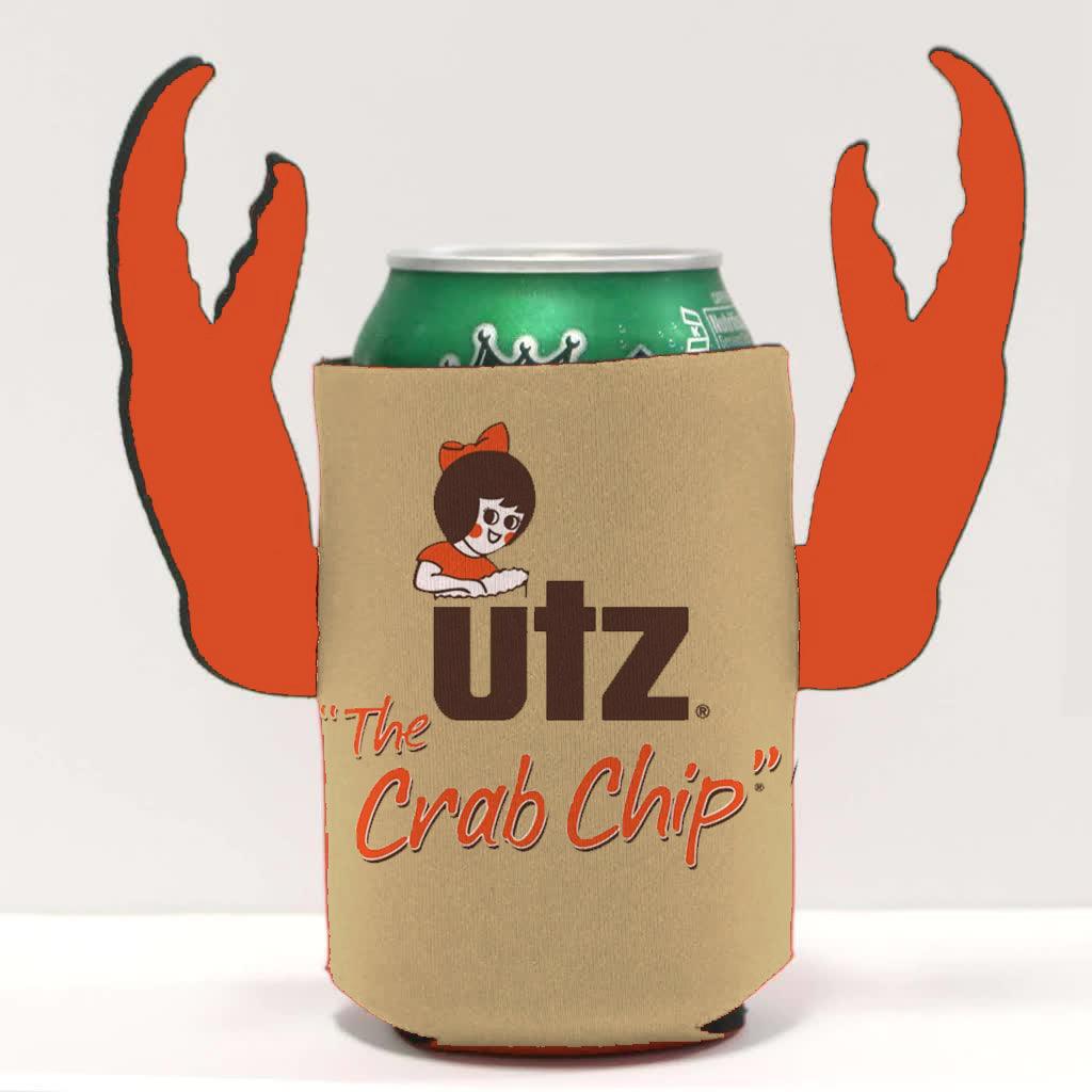 Utz Crab Chip / Crab Claw Can Cooler - Route One Apparel