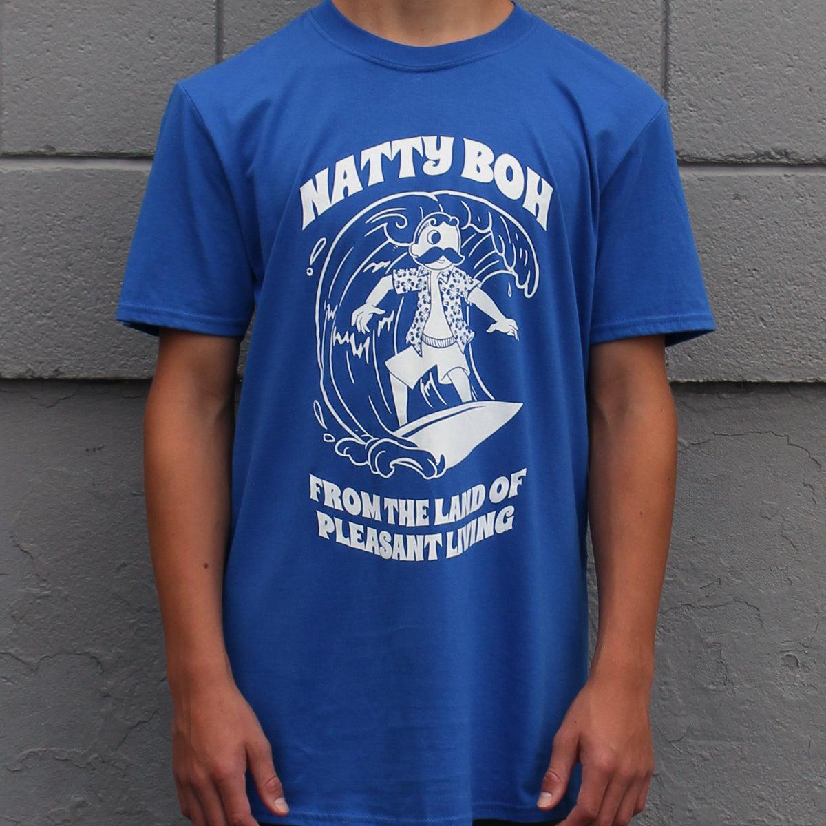 Pleasant Living Natty Boh Surfer / Shirt - Route One Apparel