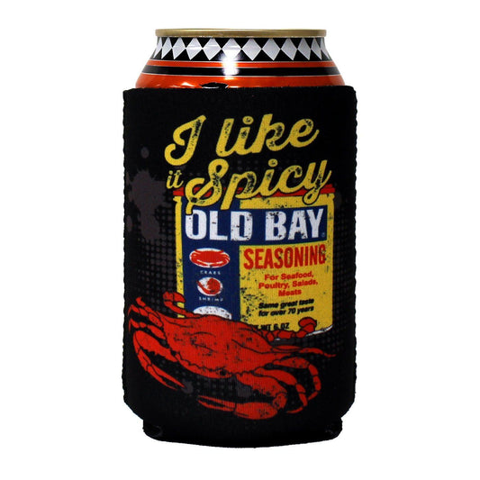 I Like It Spicy (Black) / Can Cooler - Route One Apparel