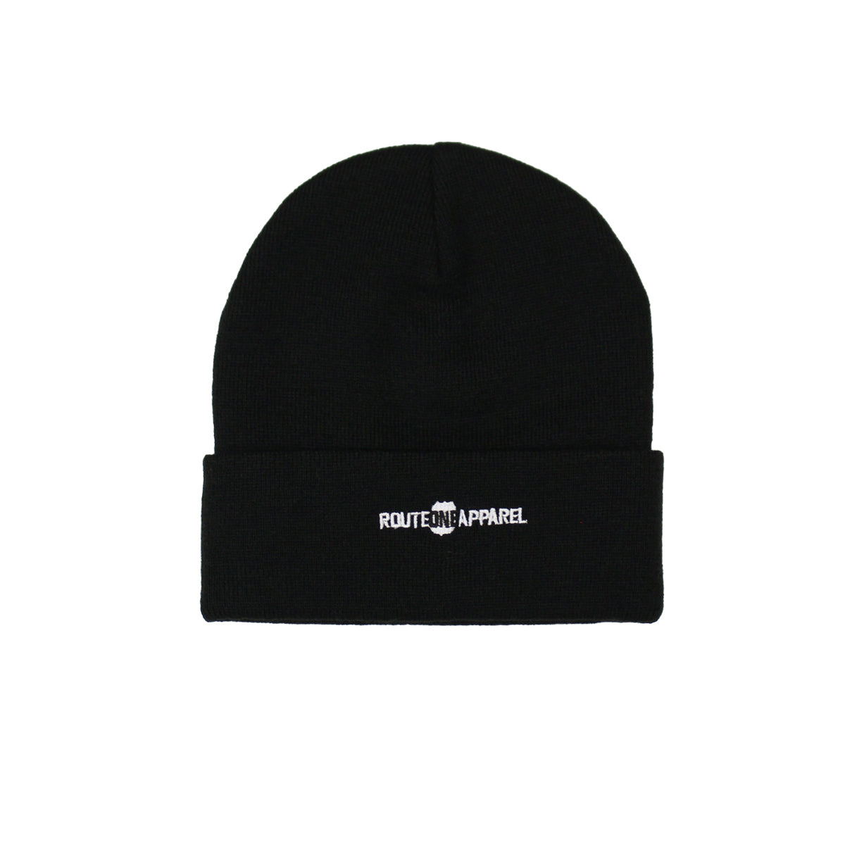 I Love Where I'm From (Black) / Slouchy Knit Beanie Cap - Route One Apparel