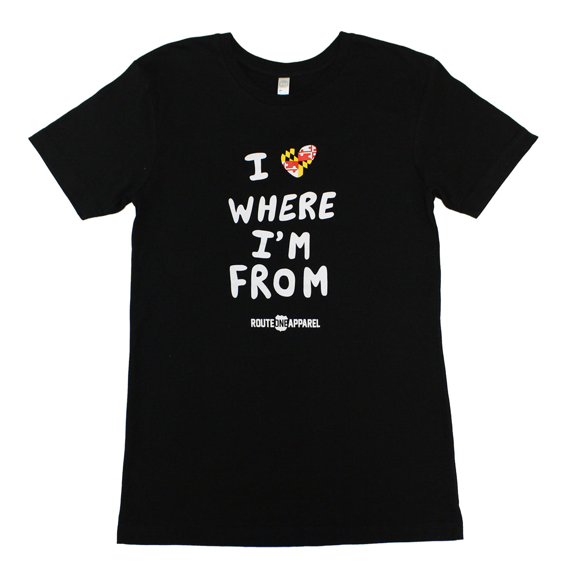 I Love Where I'm From (Black) / Shirt - Route One Apparel