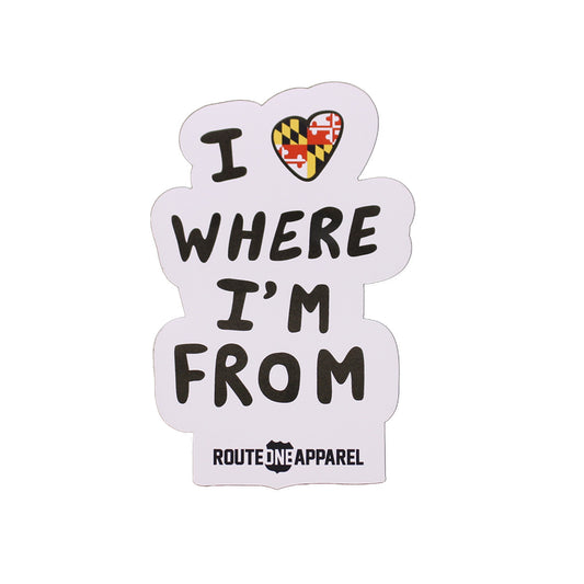 I Love Where I'm From / Magnet - Route One Apparel