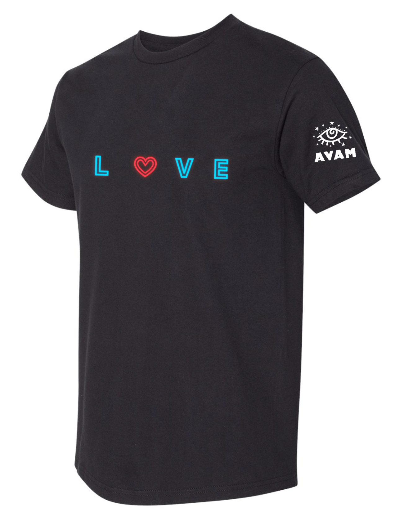 AVAM Love Sign (Black) / Shirt - Route One Apparel