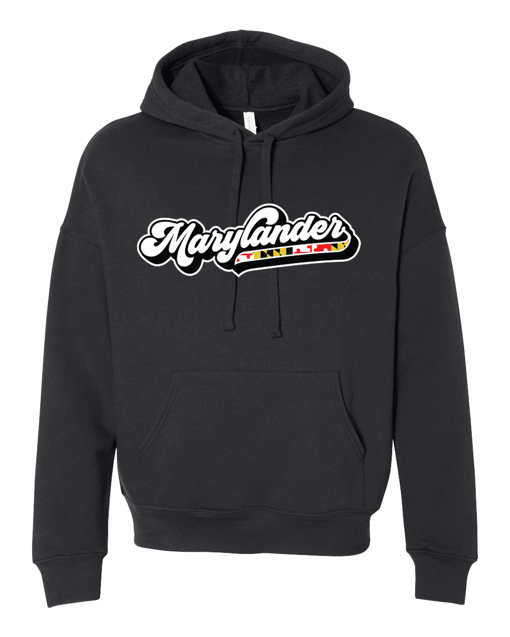 Marylander (Black) / Hoodie - Route One Apparel
