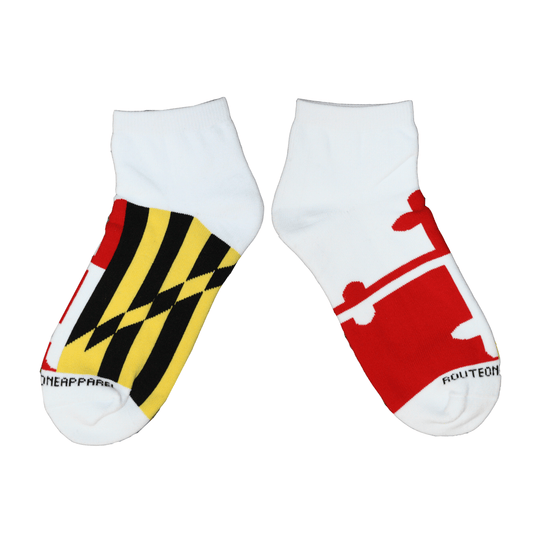 Maryland Flag / Ankle Socks - Route One Apparel