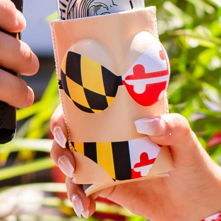 Maryland Boobies / Can Cooler - Route One Apparel