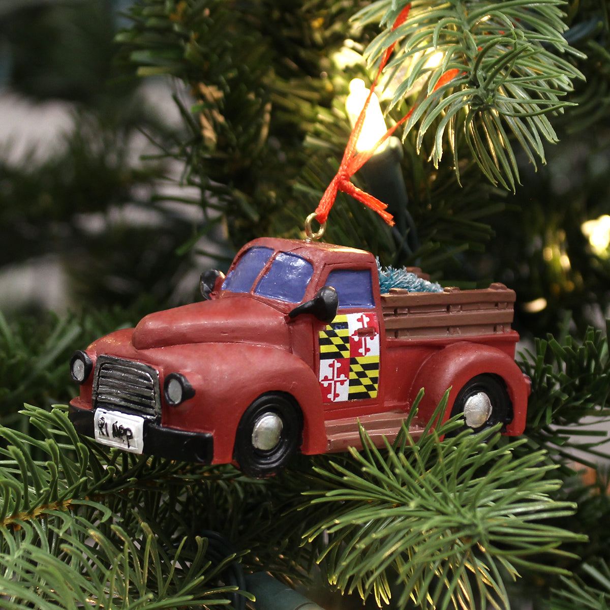 MD Christmas Tree Truck / Ornament - Route One Apparel