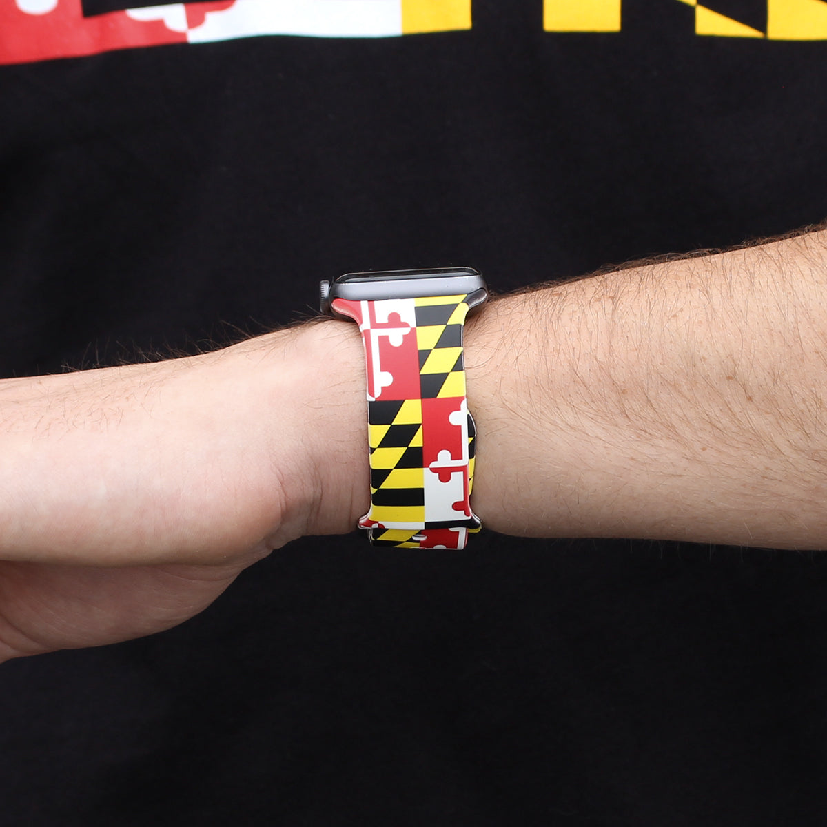 Maryland Flag / Apple Watch Band - Route One Apparel