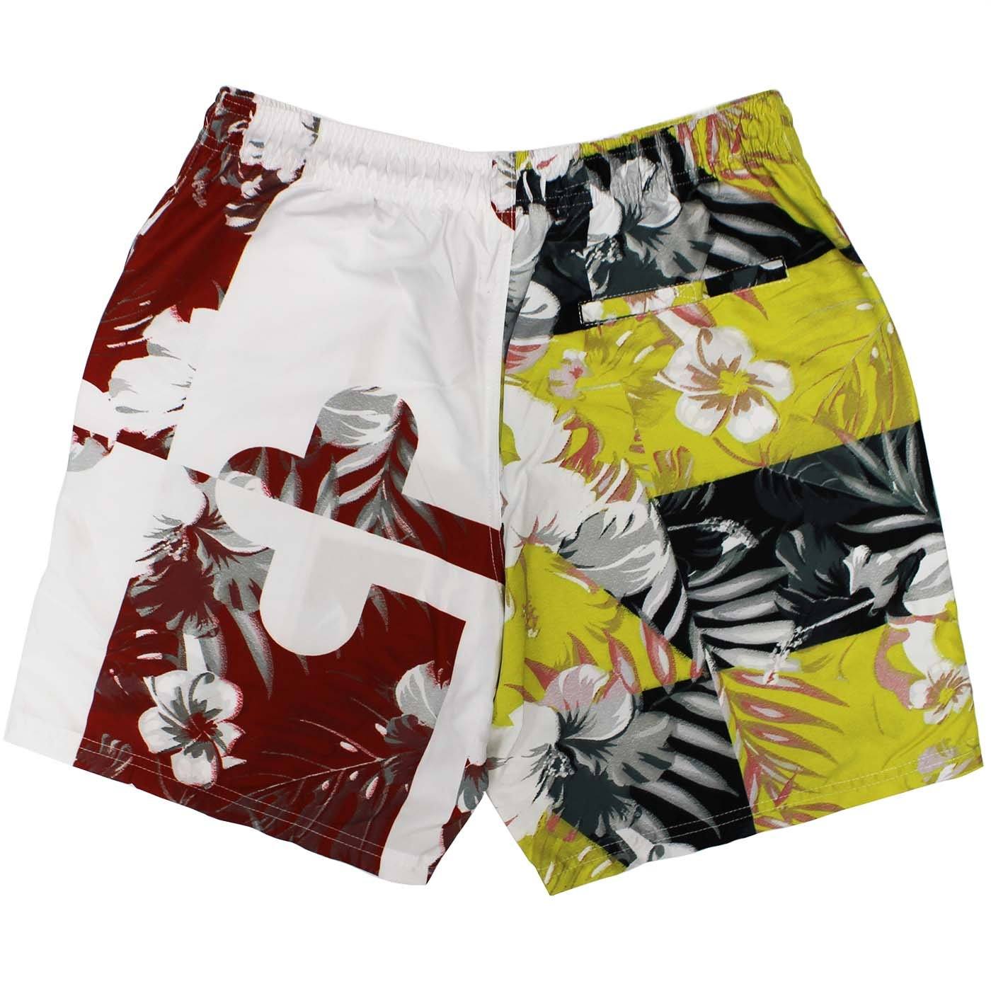 Maryland Flag Floral / Drawstring Walking Shorts - Route One Apparel