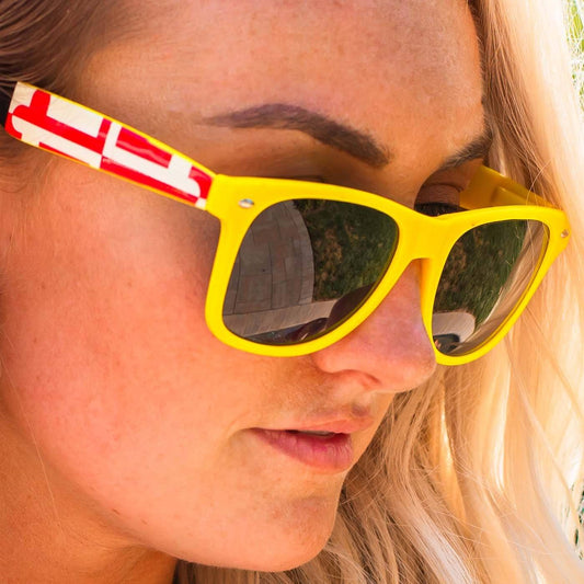 Maryland Flag Stretch Sides (Yellow) / Shades - Route One Apparel