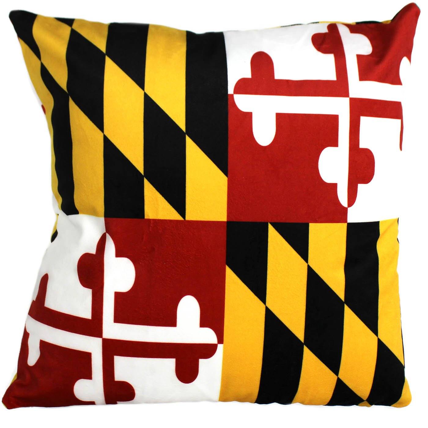 Maryland Flag / Throw Pillow - Route One Apparel