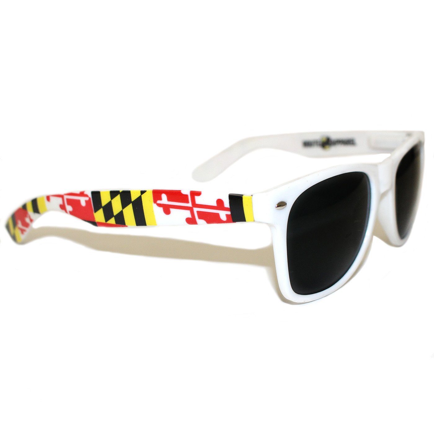 Maryland Full Flag Pattern (White) / Shades - Route One Apparel