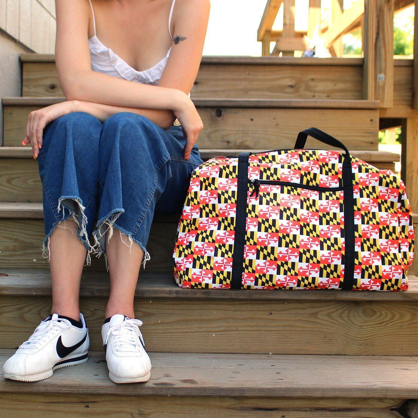 Maryland Full Flag / Duffel Bag - Route One Apparel