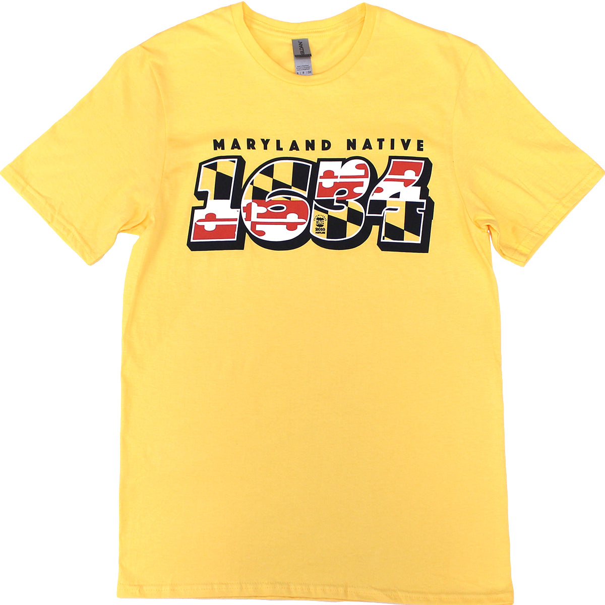 Maryland Native 1634 (Yellow) / Shirt - Route One Apparel