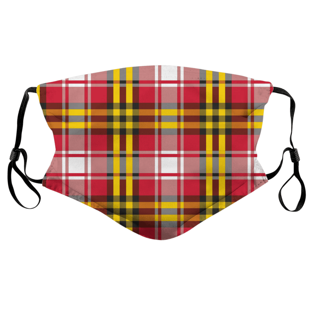 Maryland Plaid / Face Mask - Route One Apparel