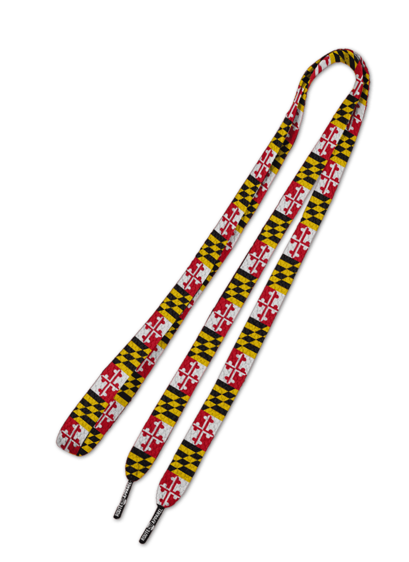 Maryland Flag / Shoe Laces - Route One Apparel