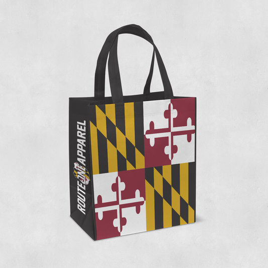 Maryland Flag / Reusable Shopping Bag - Route One Apparel