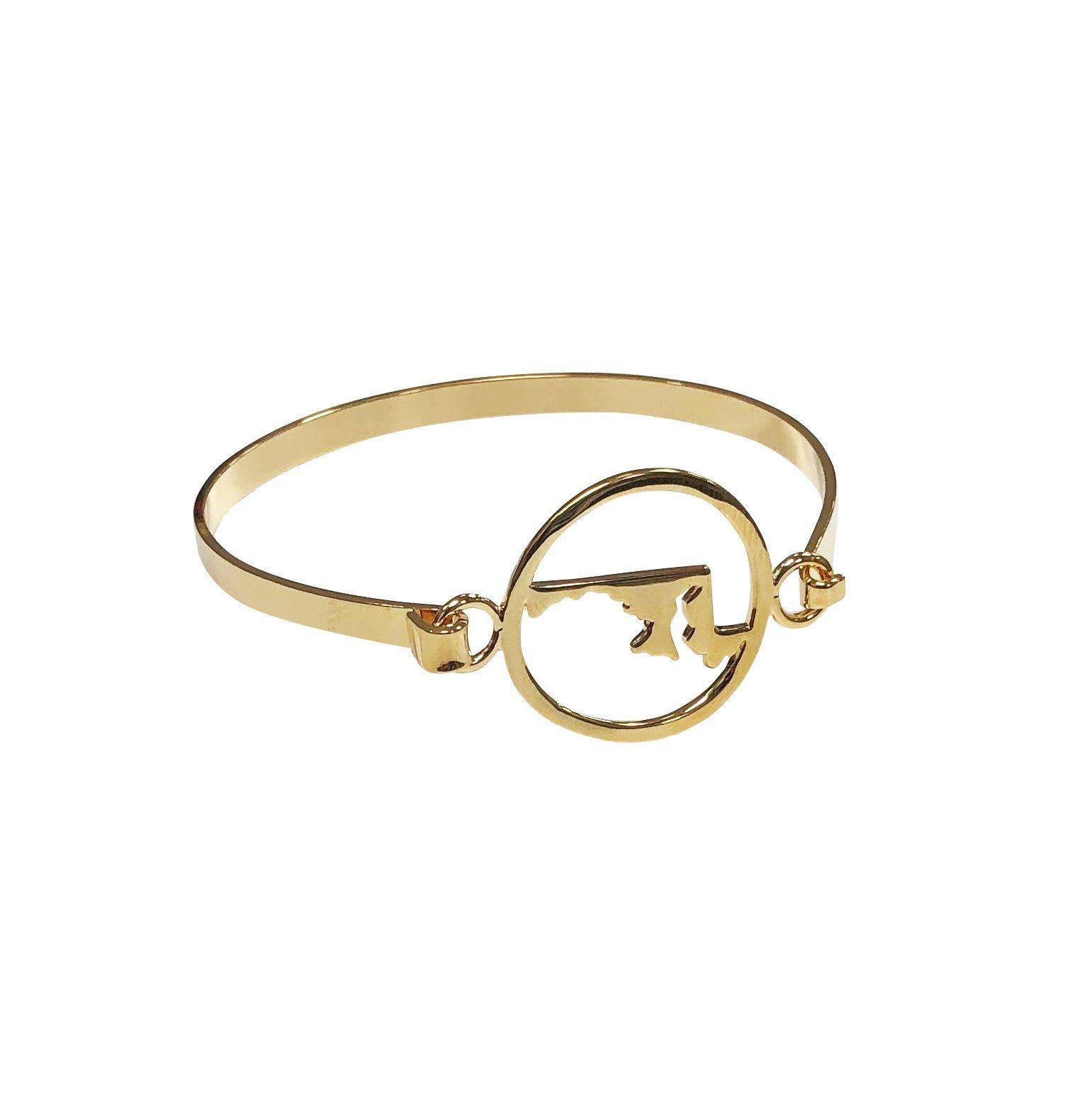 State of Maryland (Gold) / Bracelet - Route One Apparel